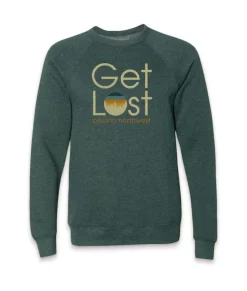 Online Nayked Apparel Men'S Ridiculously Soft Fleece Pullover Graphic Sweatshirt | Get Lost