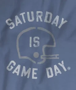 Best Nayked Apparel Men'S Ridiculously Soft Heavyweight Fleece Graphic Pullover Sweatshirt | Saturday Is Game Day