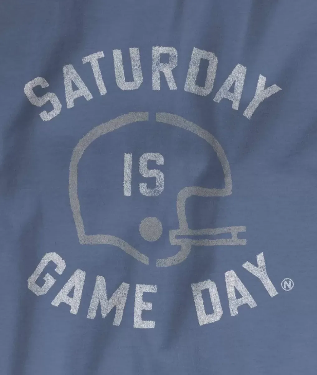 Best Nayked Apparel Men'S Ridiculously Soft Heavyweight Fleece Graphic Pullover Sweatshirt | Saturday Is Game Day