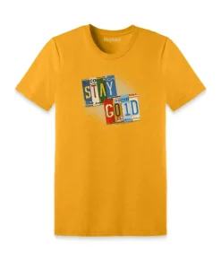 Sale Nayked Apparel Men'S Ridiculously Soft Lightweight Graphic Tee | Stay Gold