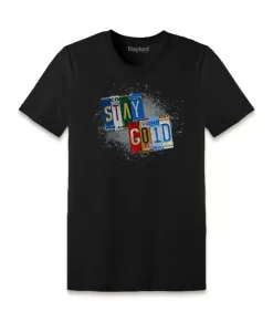 Sale Nayked Apparel Men'S Ridiculously Soft Lightweight Graphic Tee | Stay Gold