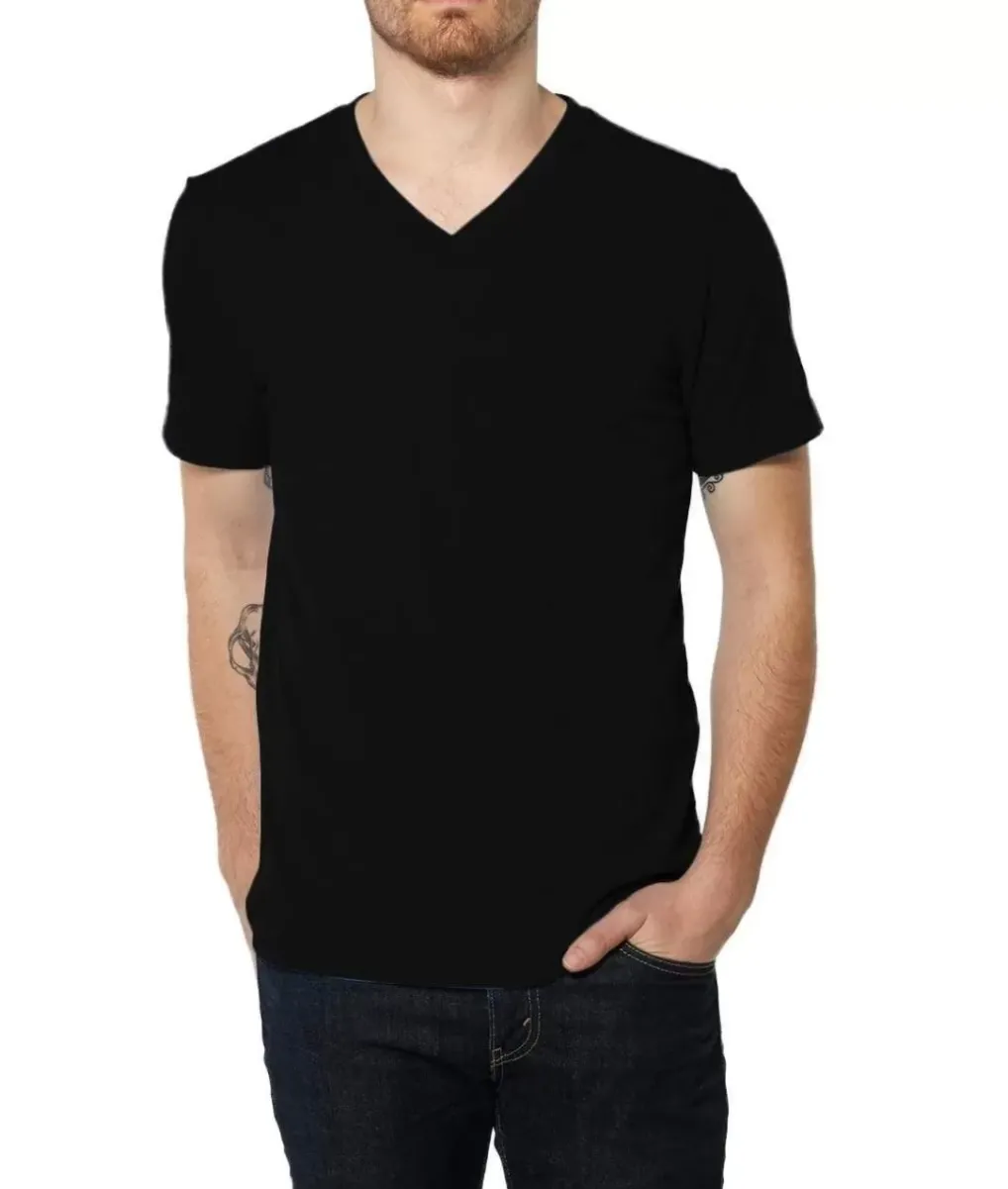 Sale Nayked Apparel Men'S Ridiculously Soft Lightweight V-Neck T-Shirt | Classic