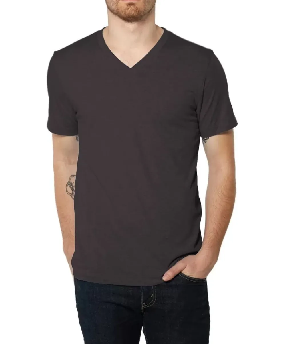Sale Nayked Apparel Men'S Ridiculously Soft Lightweight V-Neck T-Shirt | Classic