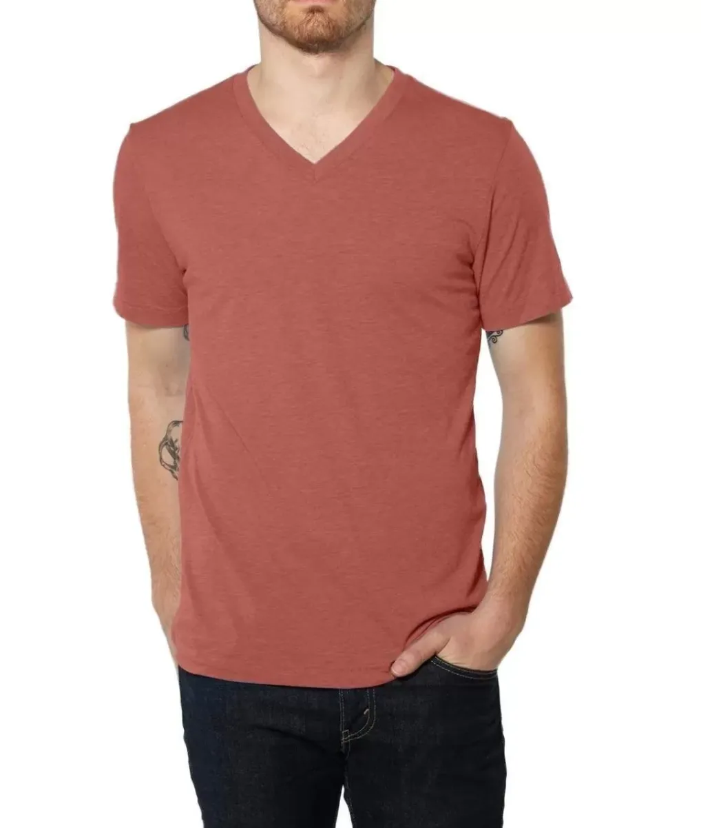 Sale Nayked Apparel Men'S Ridiculously Soft Lightweight V-Neck T-Shirt | Classic