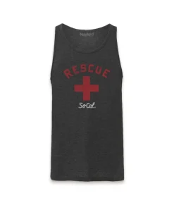 Fashion Nayked Apparel Men'S Ridiculously Soft Lightweight Graphic Tank Top | Cali Rescue
