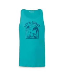 Discount Nayked Apparel Men'S Ridiculously Soft Lightweight Graphic Tank | Let'S Coast