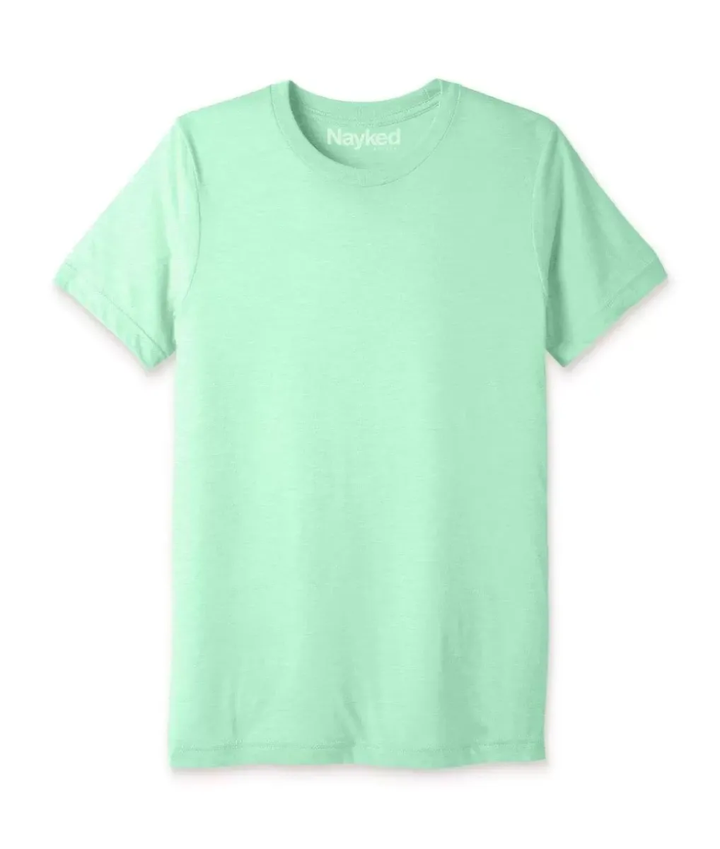 Hot Nayked Apparel Men'S Ridiculously Soft Lightweight Crew Neck T-Shirt | New Arrival Colors