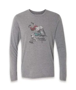 Hot Nayked Apparel Men'S Ridiculously Soft Lightweight Long Sleeve Graphic Tee | Sunday Funday