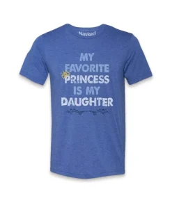 Best Nayked Apparel Men'S Ridiculously Soft Lightweight Graphic Tee | My Favorite Princess