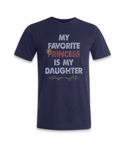 Best Nayked Apparel Men'S Ridiculously Soft Lightweight Graphic Tee | My Favorite Princess