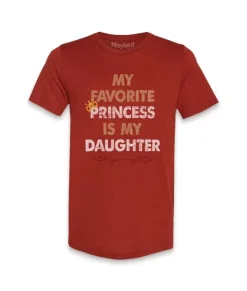 Best Nayked Apparel Men'S Ridiculously Soft Lightweight Graphic Tee | My Favorite Princess