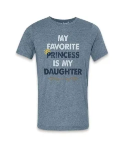 Best Nayked Apparel Men'S Ridiculously Soft Lightweight Graphic Tee | My Favorite Princess
