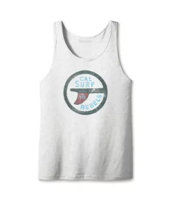 Online Nayked Apparel Men'S Ridiculously Soft Lightweight Graphic Tank Top | Surf Rebels