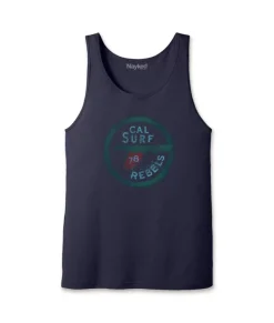 Online Nayked Apparel Men'S Ridiculously Soft Lightweight Graphic Tank Top | Surf Rebels