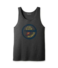 Online Nayked Apparel Men'S Ridiculously Soft Lightweight Graphic Tank Top | Surf Rebels