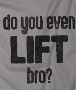 Hot Nayked Apparel Men'S Ridiculously Soft Lightweight Graphic Tee | Do You Even Lift, Bro?