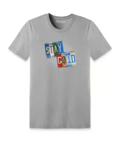 Clearance Nayked Apparel Men'S Ridiculously Soft Lightweight Graphic Tee | Stay Gold