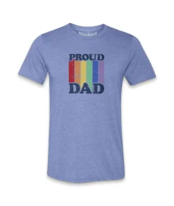 Sale Nayked Apparel Men'S Ridiculously Soft Lightweight Graphic Tee | Proud Dad