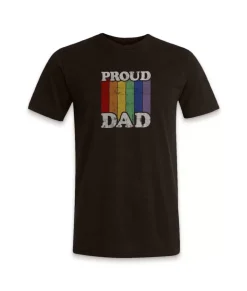 Sale Nayked Apparel Men'S Ridiculously Soft Lightweight Graphic Tee | Proud Dad