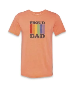 Sale Nayked Apparel Men'S Ridiculously Soft Lightweight Graphic Tee | Proud Dad