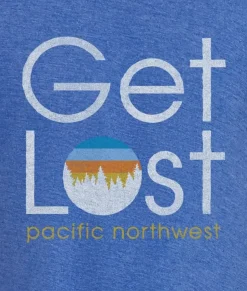 Best Nayked Apparel Men'S Ridiculously Soft Lightweight Long Sleeve Graphic Tee | Get Lost