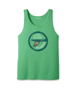 Clearance Nayked Apparel Men'S Ridiculously Soft Lightweight Graphic Tank Top | Surf Rebels