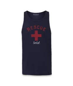 Best Nayked Apparel Men'S Ridiculously Soft Lightweight Graphic Tank Top | Cali Rescue