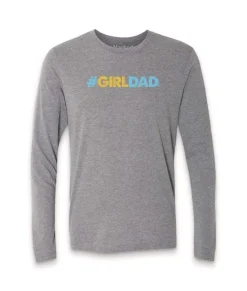New Nayked Apparel Men'S Ridiculously Soft Lightweight Long Sleeve Graphic Tee | #Girldad