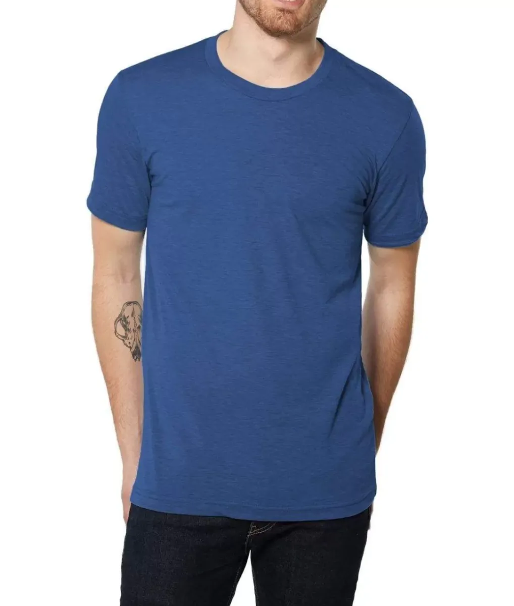 Outlet Nayked Apparel Men'S Ridiculously Soft Lightweight Crew Neck T-Shirt | Classic