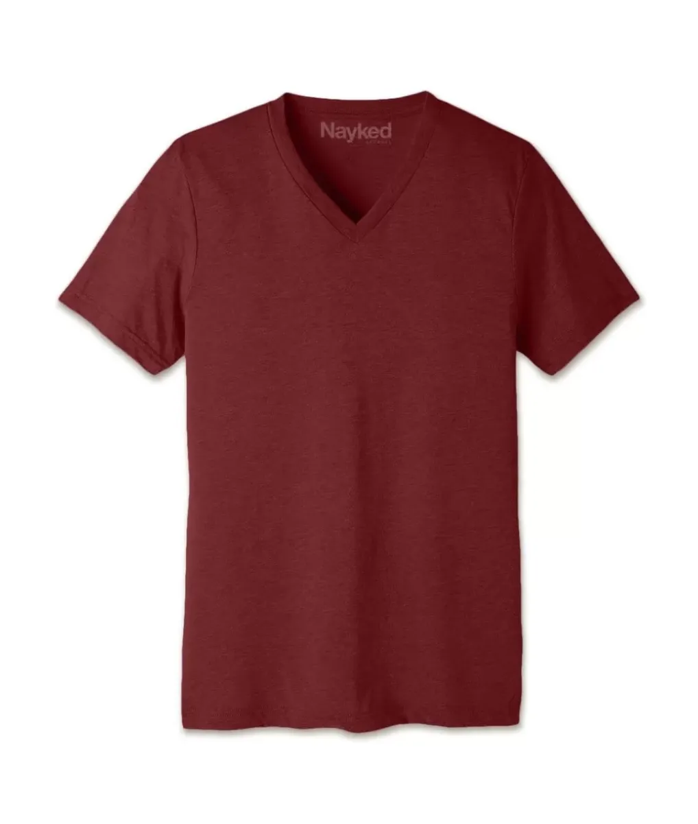 Clearance Nayked Apparel Men'S Ridiculously Soft Lightweight V-Neck T-Shirt | New Arrival Colors