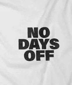 Discount Nayked Apparel Men'S Ridiculously Soft Lightweight Graphic Tee | No Days Off