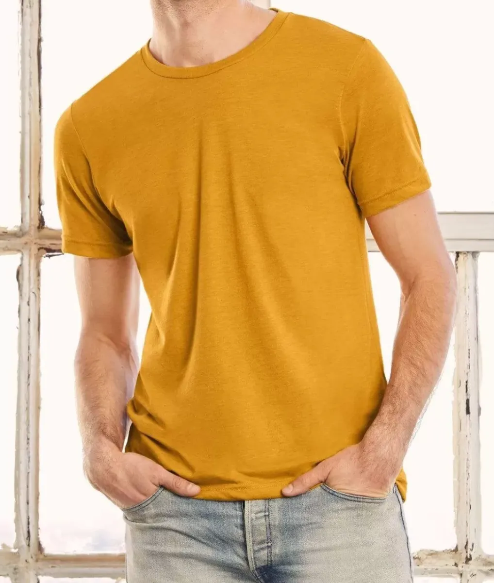 Hot Nayked Apparel Men'S Ridiculously Soft Lightweight Crew Neck T-Shirt | New Arrival Colors