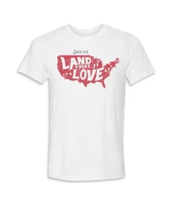 Clearance Nayked Apparel Men'S Ridiculously Soft Lightweight Graphic Tee | Land That I Love