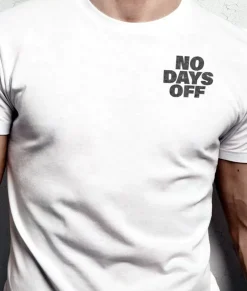 New Nayked Apparel Men'S Ridiculously Soft Lightweight Graphic Tee | No Days Off