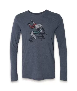 Best Nayked Apparel Men'S Ridiculously Soft Lightweight Long Sleeve Graphic Tee | Sunday Funday