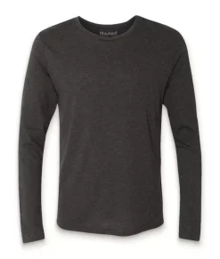 Clearance Nayked Apparel Men'S Ridiculously Soft Lightweight Long Sleeve Crew Shirt