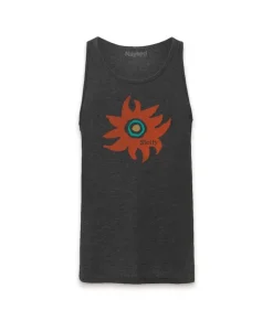 Best Nayked Apparel Men'S Ridiculously Soft Lightweight Graphic Tank | Sicily Sun