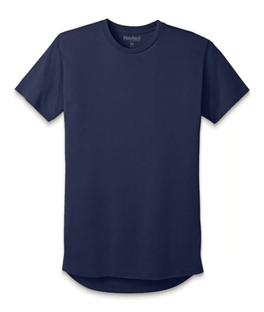 Clearance Nayked Apparel Men'S Ridiculously Soft Longline Tee