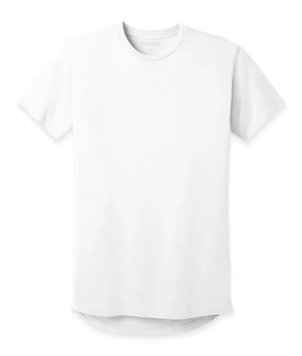 Best Nayked Apparel Men'S Ridiculously Soft Longline Tee