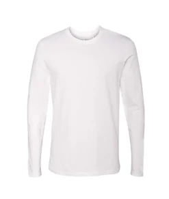 New Nayked Apparel Men'S Ridiculously Soft Long Sleeve 100% Cotton T-Shirt