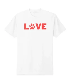 Best Nayked Apparel Men'S Ridiculously Soft Midweight Valentine'S Day Graphic T-Shirt | Love My Pet