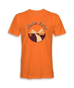 Clearance Nayked Apparel Men'S Ridiculously Soft Midweight Graphic Tee | Road Trip