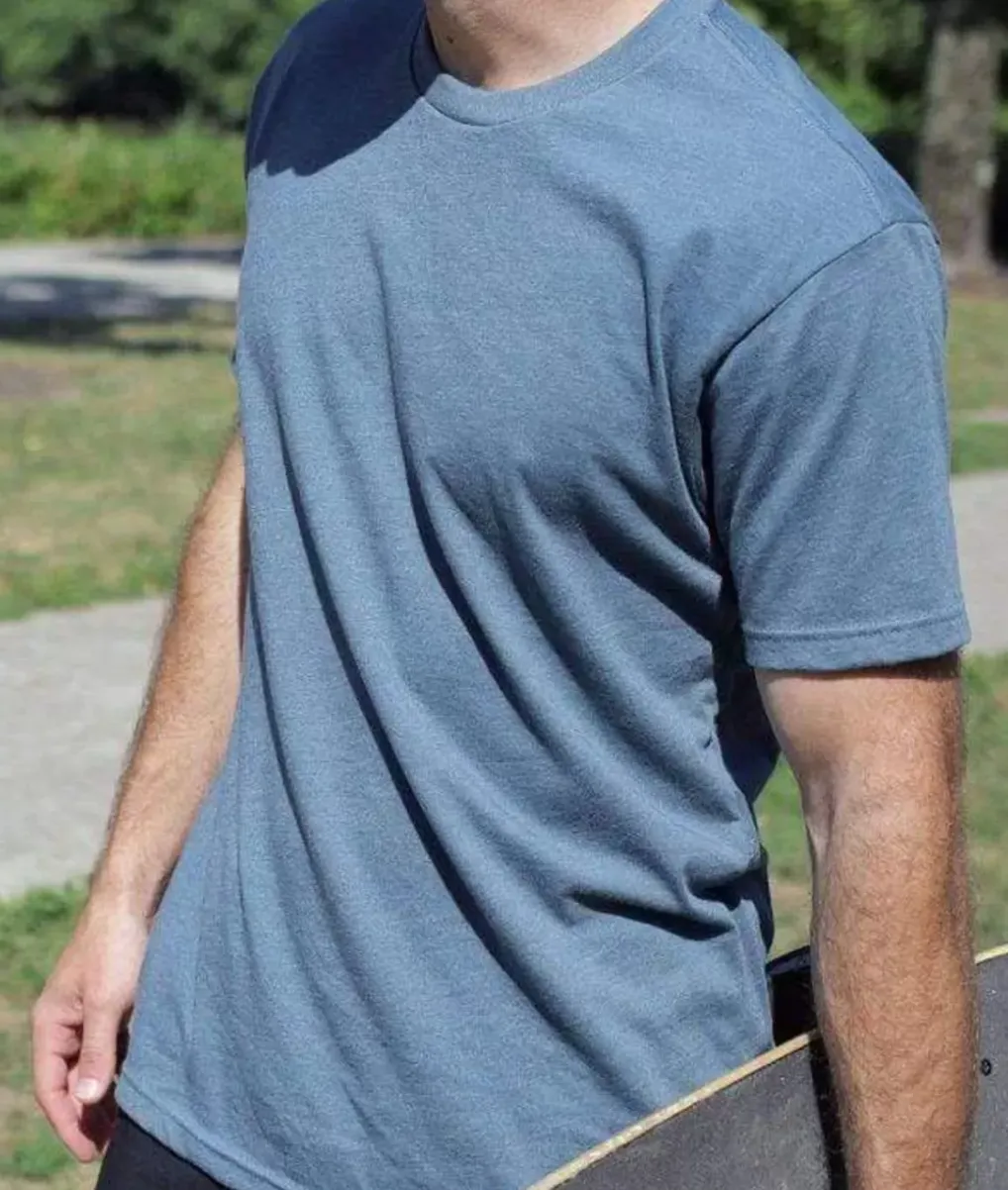 Hot Nayked Apparel Men'S Ridiculously Soft Midweight Crew T-Shirt | Classic