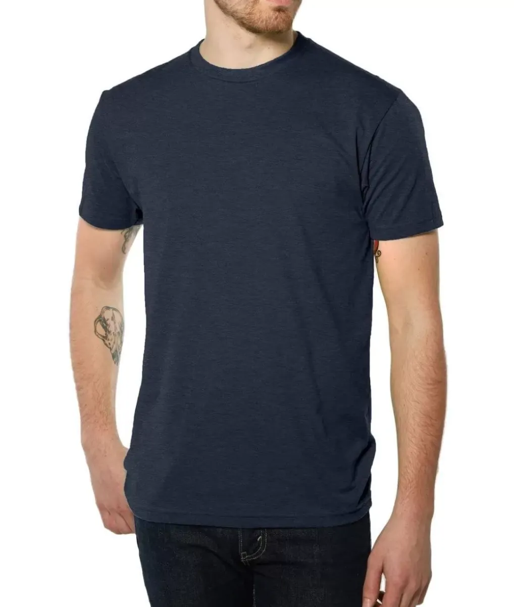 Hot Nayked Apparel Men'S Ridiculously Soft Midweight Crew T-Shirt | Classic