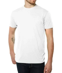 Hot Nayked Apparel Men'S Ridiculously Soft Midweight Crew T-Shirt | Classic