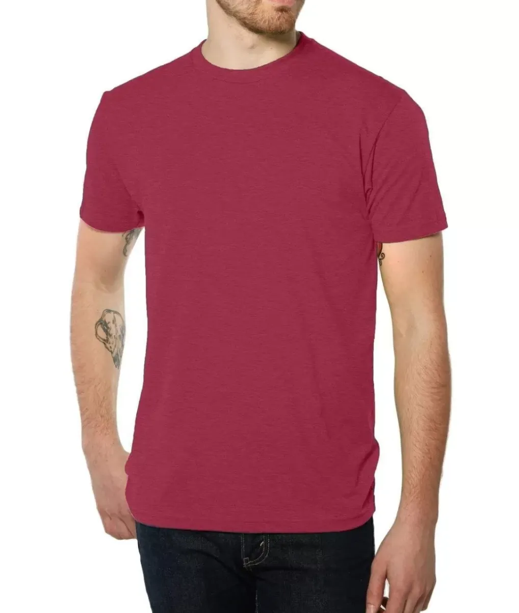 Hot Nayked Apparel Men'S Ridiculously Soft Midweight Crew T-Shirt | Classic