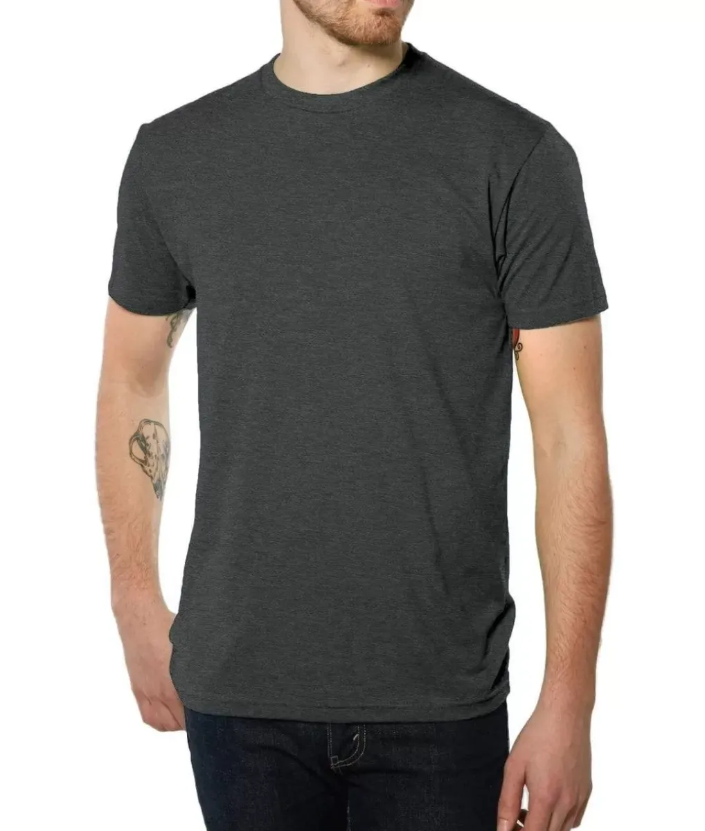 Hot Nayked Apparel Men'S Ridiculously Soft Midweight Crew T-Shirt | Classic