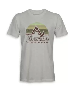 Hot Nayked Apparel Men'S Ridiculously Soft Midweight Graphic Tee | Denver Colorado