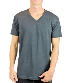 Online Nayked Apparel Men'S Ridiculously Soft Midweight V-Neck