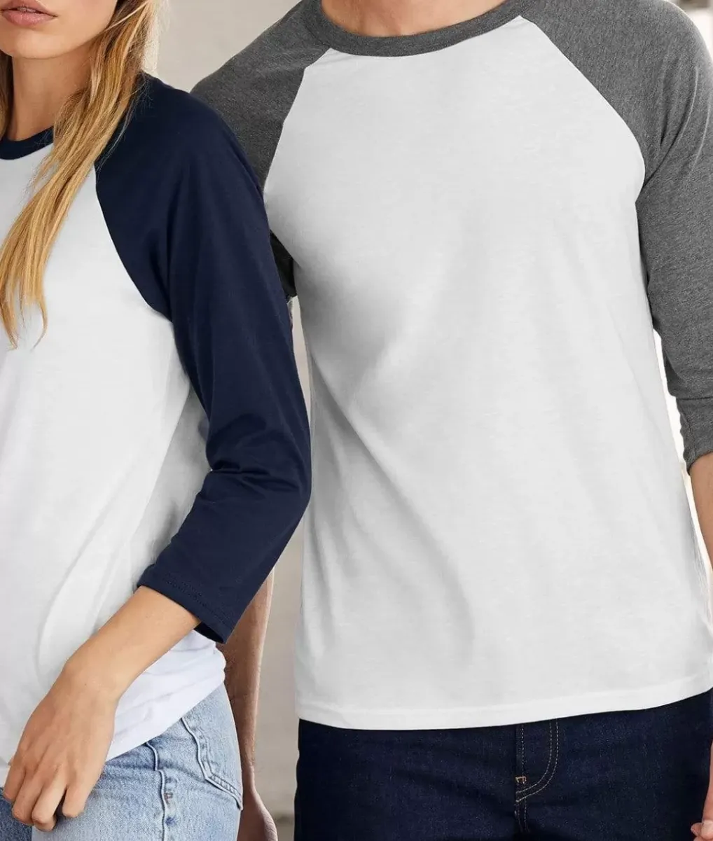 Hot Nayked Apparel Men'S Ridiculously Soft Midweight Baseball Shirt